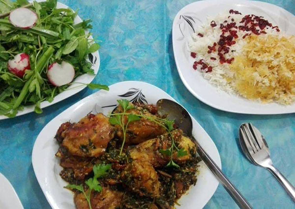 طرز تهیه «خوراک هندی با مرغ»